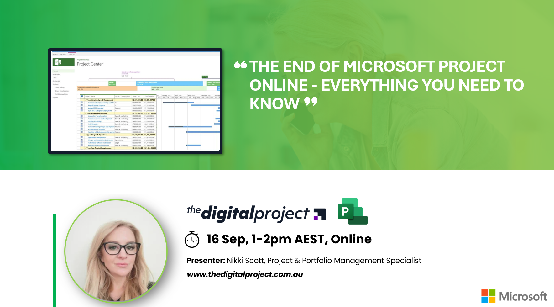 On Demand: The Retirement of Project Online